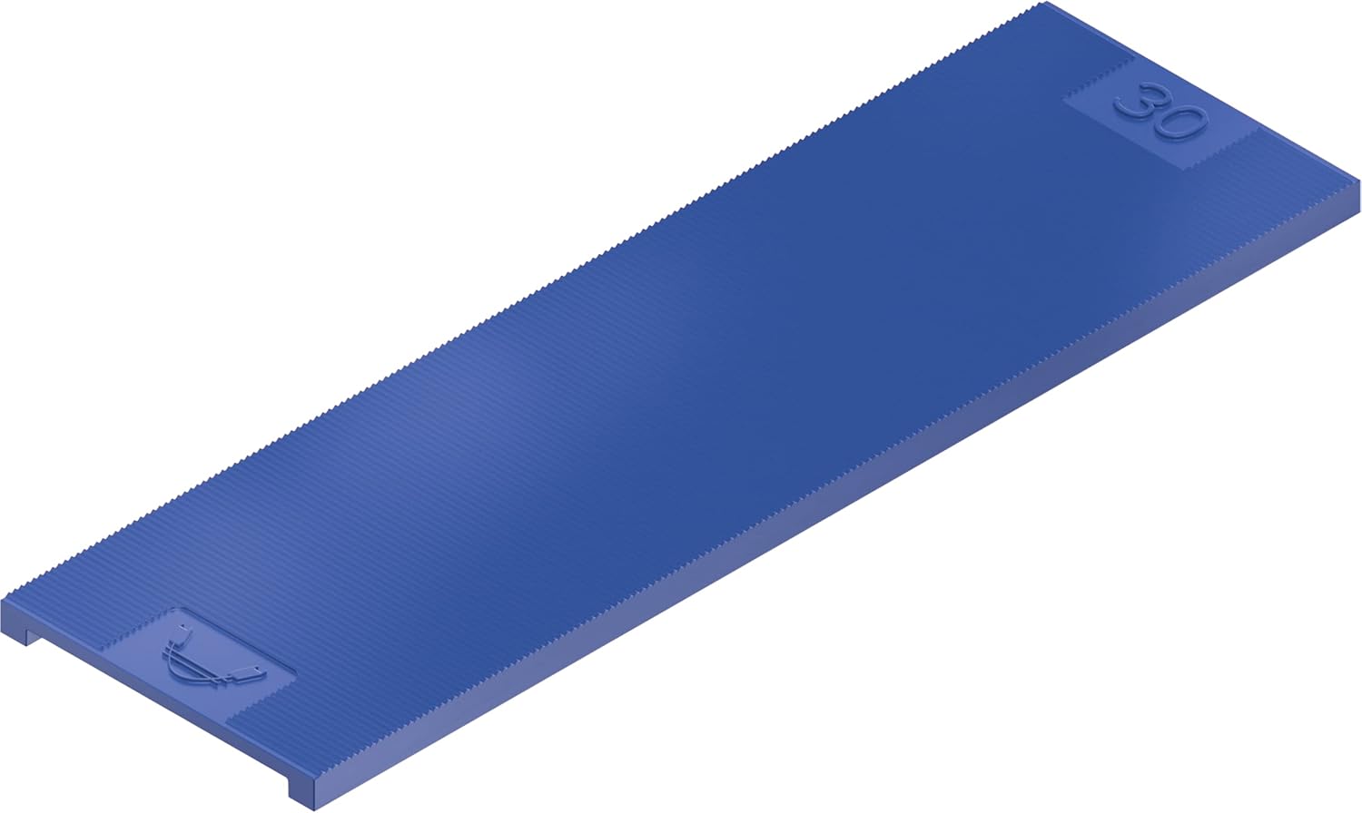 Roto TS11346 GLAS-TEC GL-SV Glazing block, blue, 100 x 50 x 2 mm