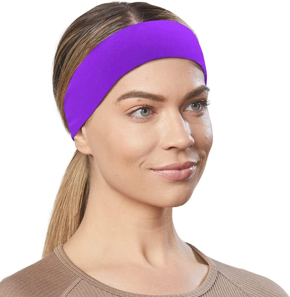 2 fasce sportive per uomo, donna, ninja, karate, tennis, fascia per la testa e bandana, fascia per il sudore atletica per basket, corsa, allenamento