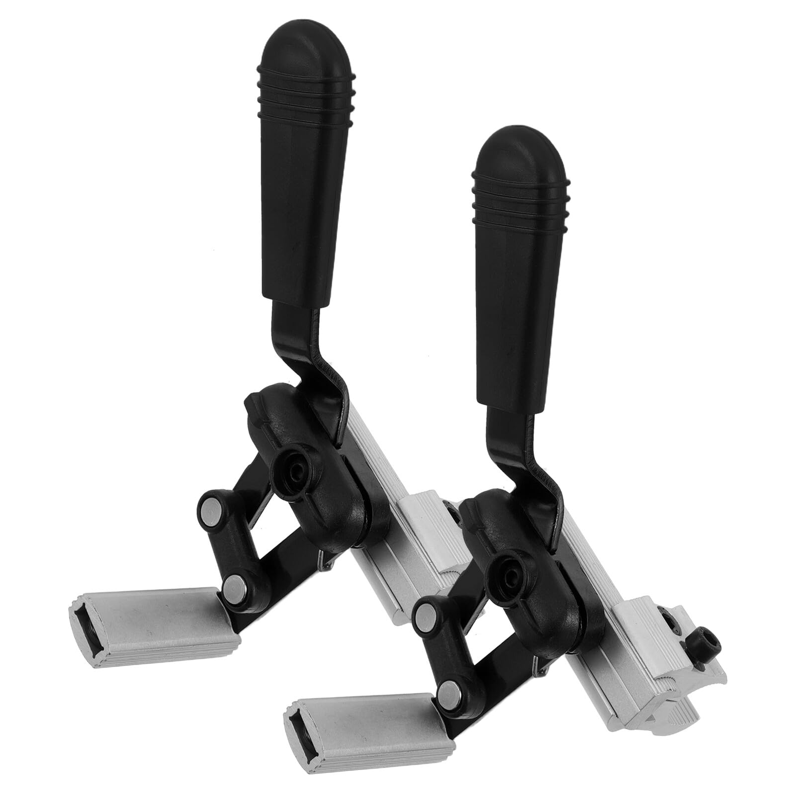 Veemoon Freno Mecánico para Silla de Ruedas Eléctrica, Palanca de Bloqueo de Aluminio 25 Mm, 2 Piezas de Repuesto para Accesorios de Movilidad y Frenos Aplicables