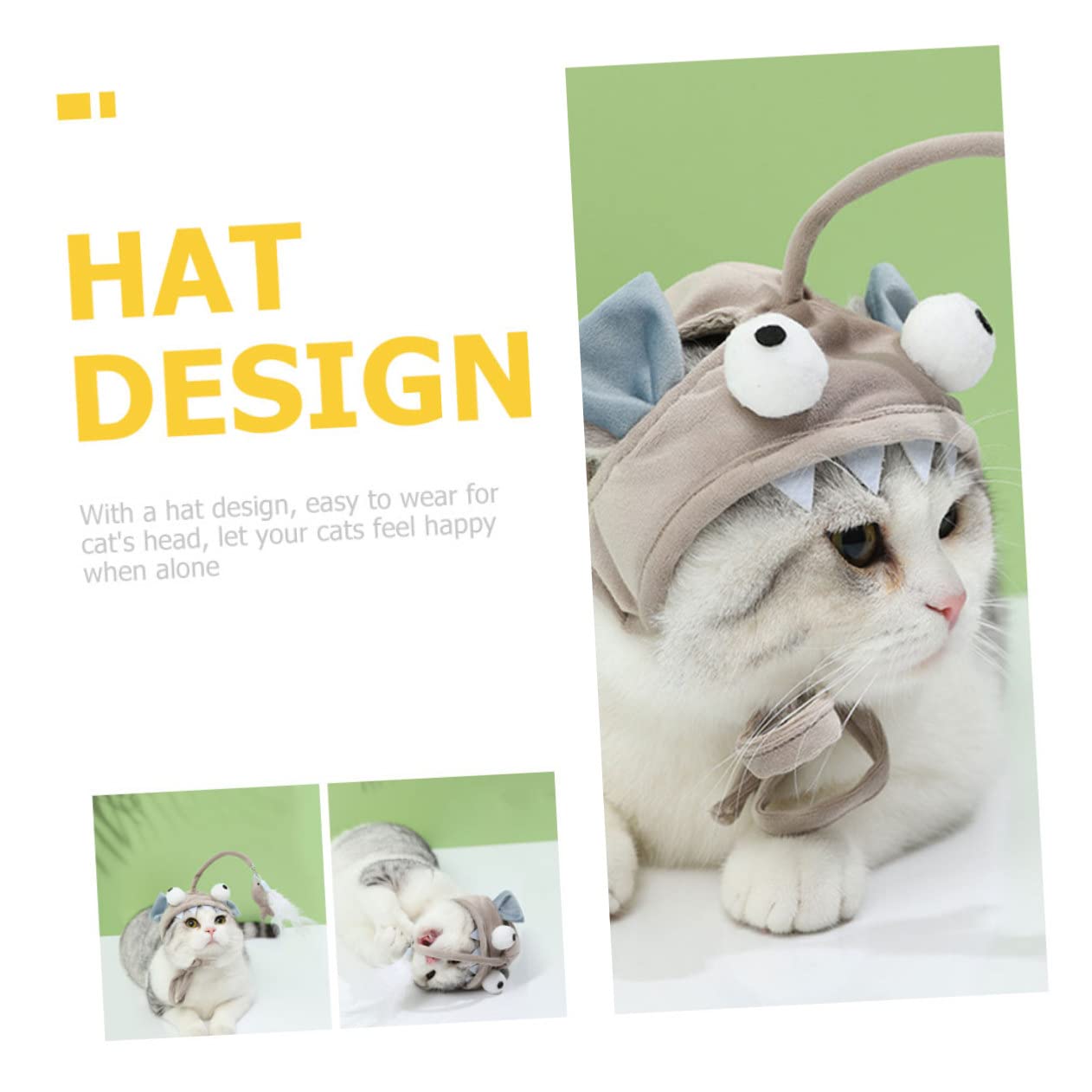 POPETPOP Lot De 4 Jouets Interactifs pour Chats Dintérieur pour Taquiner Les Chats Et Exercer Leurs