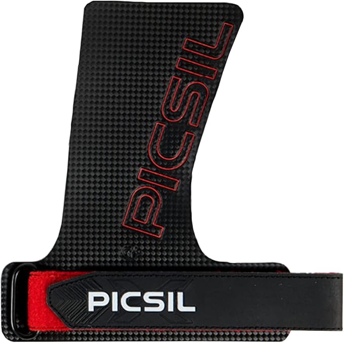 PICSIL RX Grips, Carbon Hand Grips for Gymnastics, Cross Training