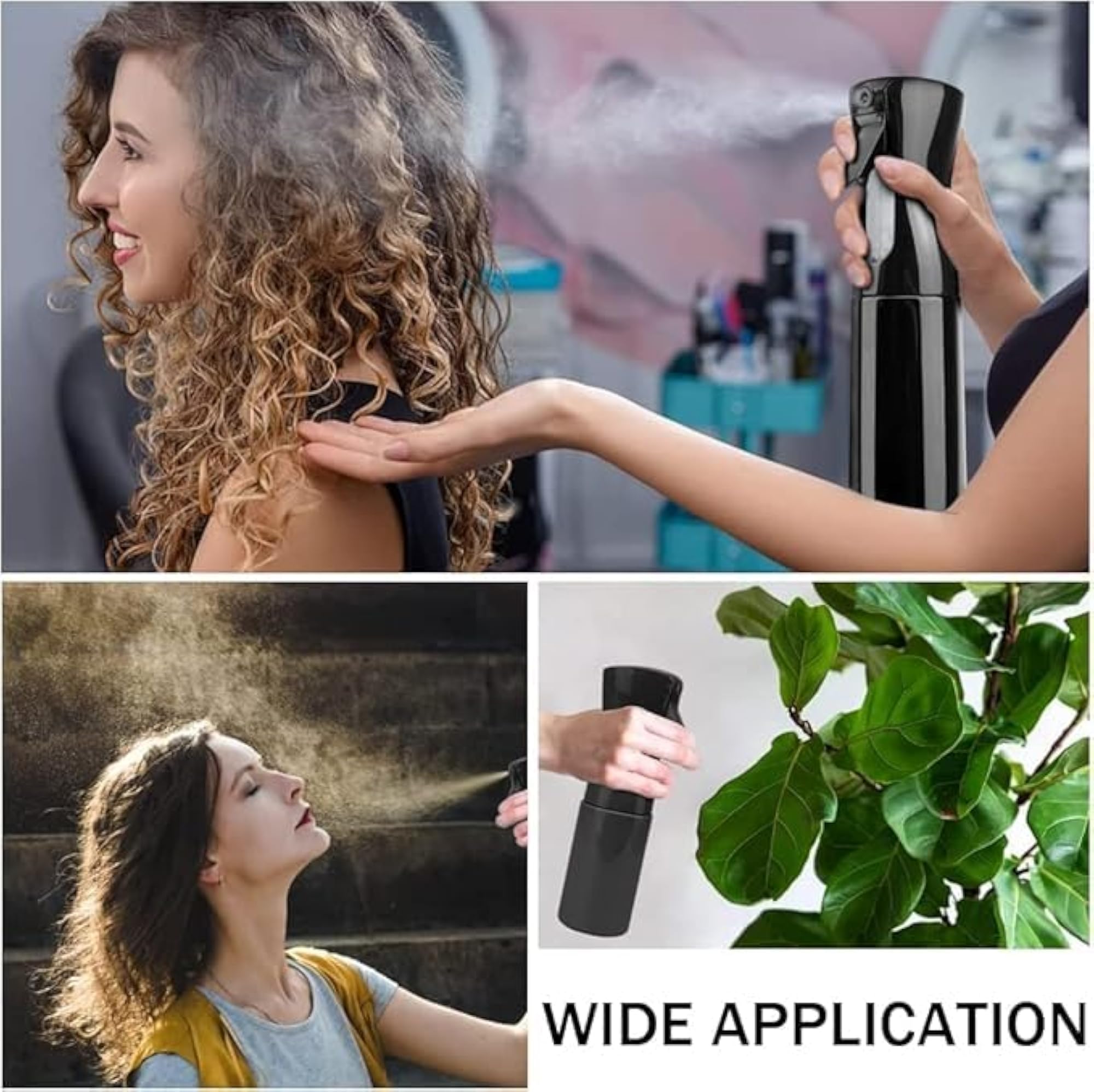 Fine Continuous Spray Bottle for Hair Styling