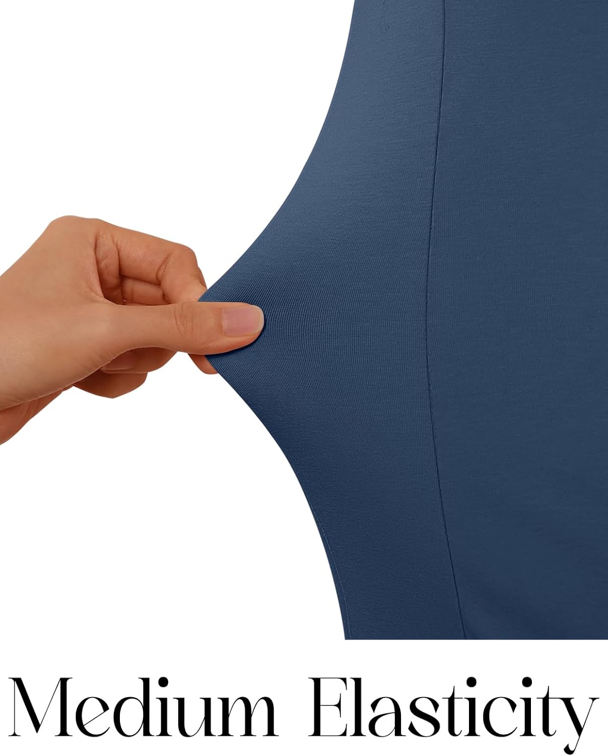 MEROKEETY Women's Fall Dresses 2025 Long Sleeve Square Neck Elegant Classy Winter Cocktail Wedding Guest Midi Dress - Image 7