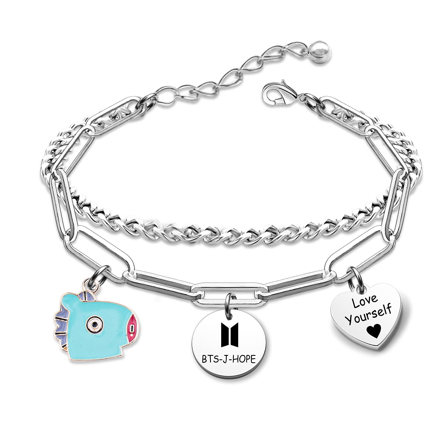 Kpop BTS Bangtan Boys Bracelet Love Yourself BTS Korean Group ARMY Gift for BTS Fans