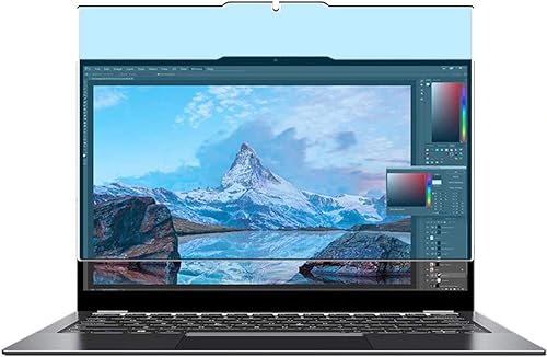 Puccy 2 Pack Anti Blue Light Screen Protector Film, Compatible with CHUWI LarkBook 13.3" TPU Guard  Not Tempered Glass Protectors