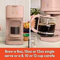 Vista 3 de BELLA VersaBrew 2-in1 Coffee Maker, K-Cup compatible, Brew 3 Sizes Carafes & Single Serve Cups, Dishwasher Safe Reusable Filter & Filter Holder