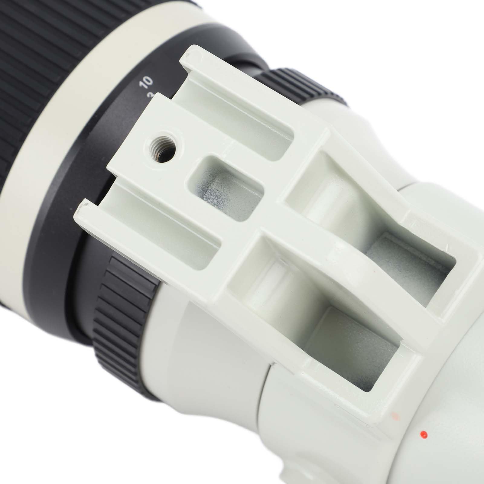 Lente Teleobjetivo de Enfoque Fijo F6.3 de 500 Mm - Lente Teleobjetivo de Enfoque Manual Adaptador de Montaje T2 Z - Compatible con Cámaras sin EspejoZ (Blanco)