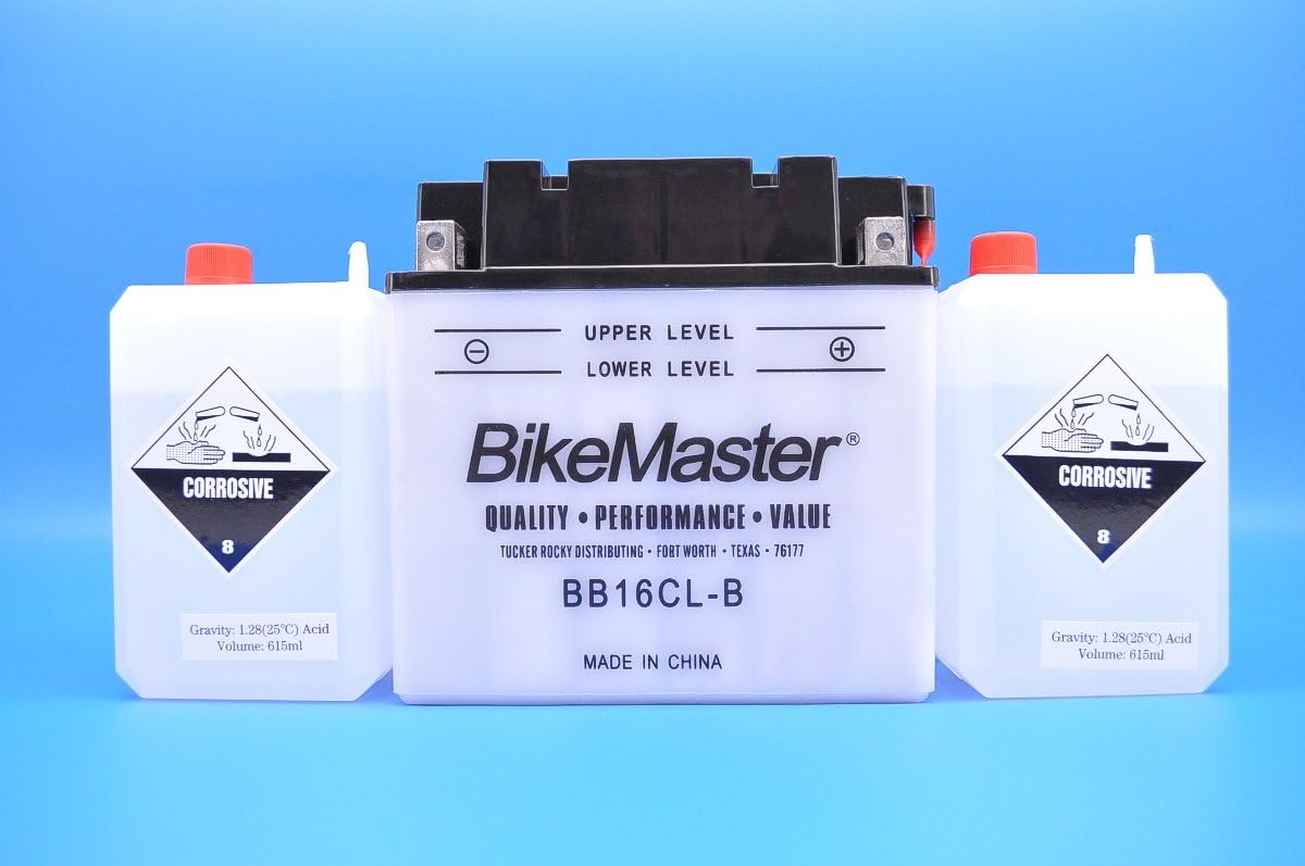 BikeMaster Battery BB16CL-B BIKEMSTR BATTERY Batteries Yumicron Battery - EDTM226CL