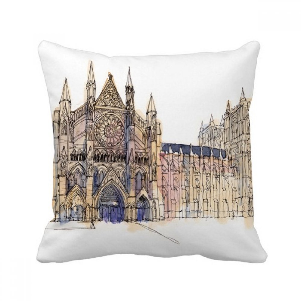 Oreiller papillon noir housse coussin carré 40x40cm décor salon
