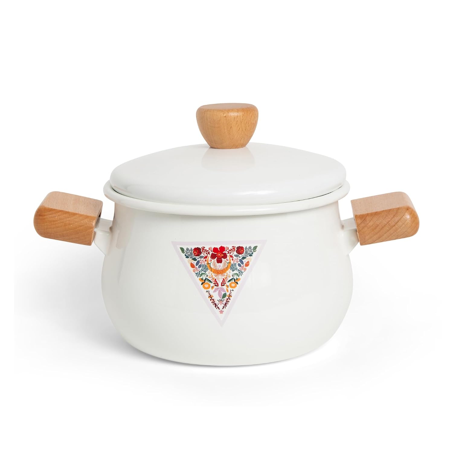 Enamelware Yoni Steam Pot for At-Home Yoni Steaming (White)