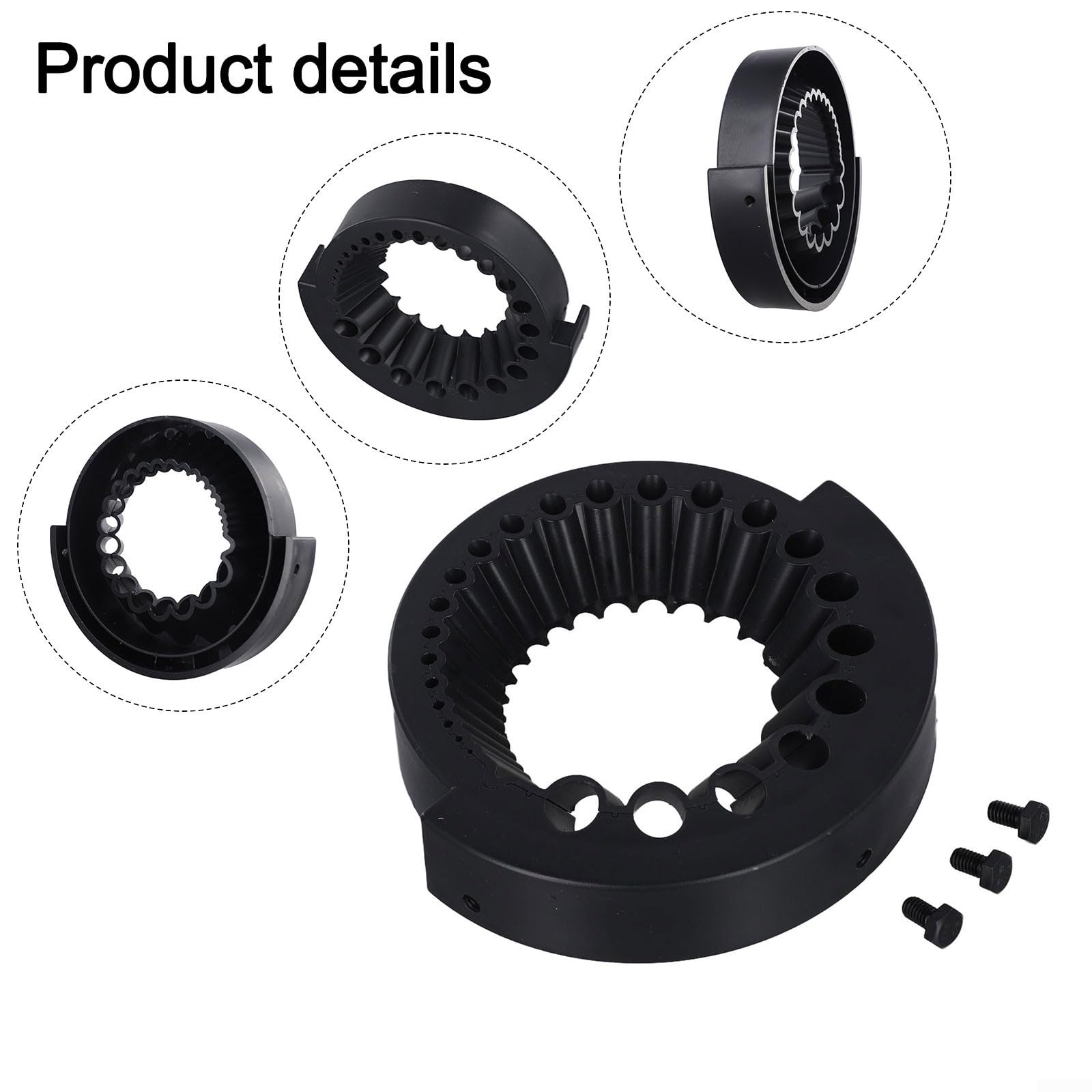Afilador de brocas para taladros eléctricos, herramienta de molienda multifuncional de 2-13 mm con ajuste de ángulo y hebilla fija, accesorio de amoladora de plástico para brocas HSS y carburo