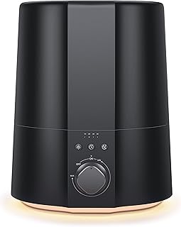 Air Humidifiers for Baby, 28dB Quiet Ultrasonic Humidifiers, 2.5L Cute Cool Mist Humidifier for Bedroom Home Plants, Night...