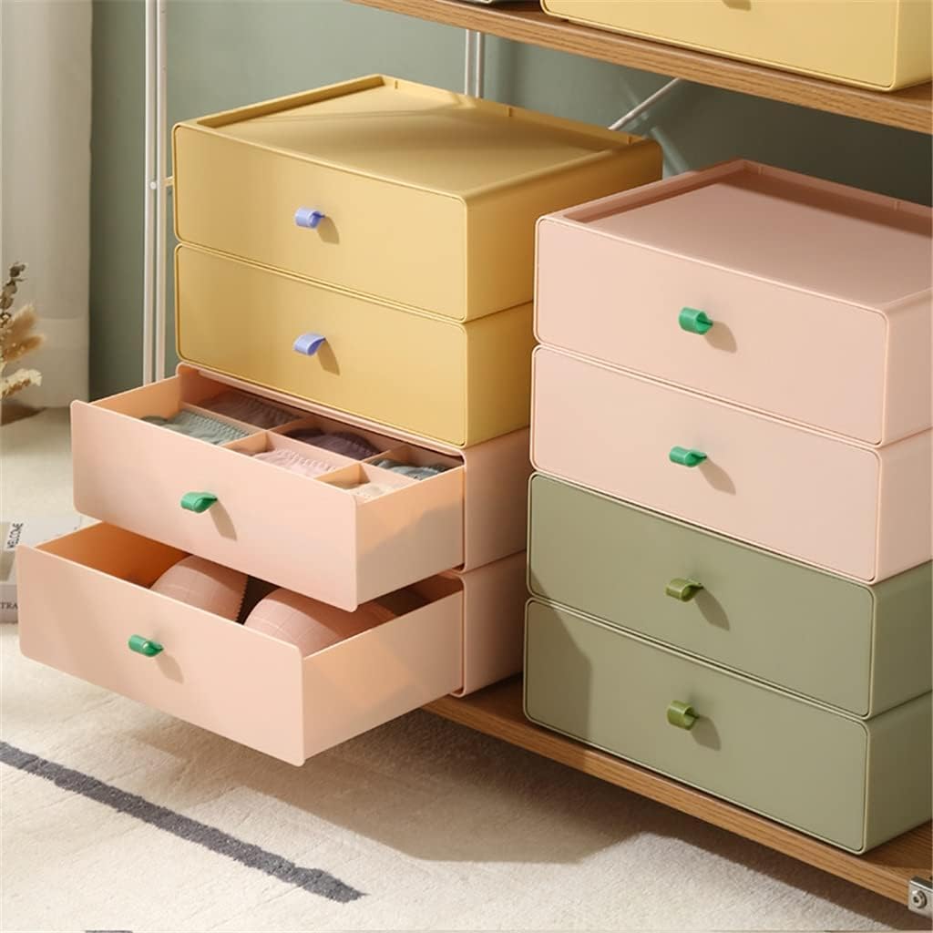 TsoLay Unterwäsche-Aufbewahrungsbox, Baby-Kommode, Organizer, Unterwäsche, Schubladen-Organizer, Kommode, Aufbewahrungsbox für Dessous, BHS, Unterwäsche