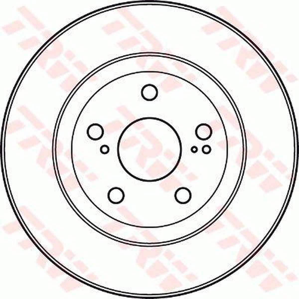 TRW Automotive AfterMarket DF4828S disco de freno