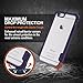 Daswise Full Body Protective Cover Compatible with iPhone 6S Case/iPhone 6 Case Shockproof + Self-Adhesive Screen Shield - Drop-Tested, Dust Proof Design, Hybrid ABS Frame, (Purple)