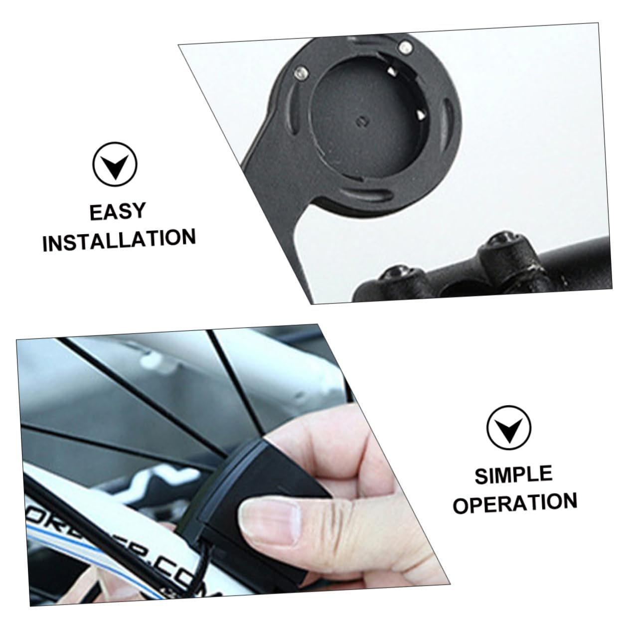 Contachilometri Per Bici Wireless Compatibile Mountain Bike e Bici Da Strada Misura Distanza Reale