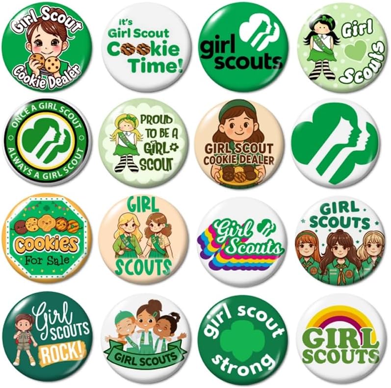 Girl Scout Buttons
