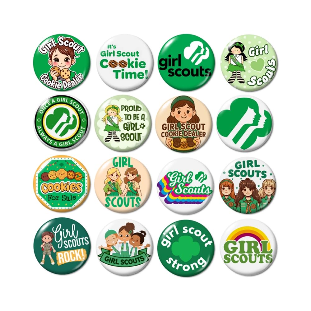 Girl Scout Buttons