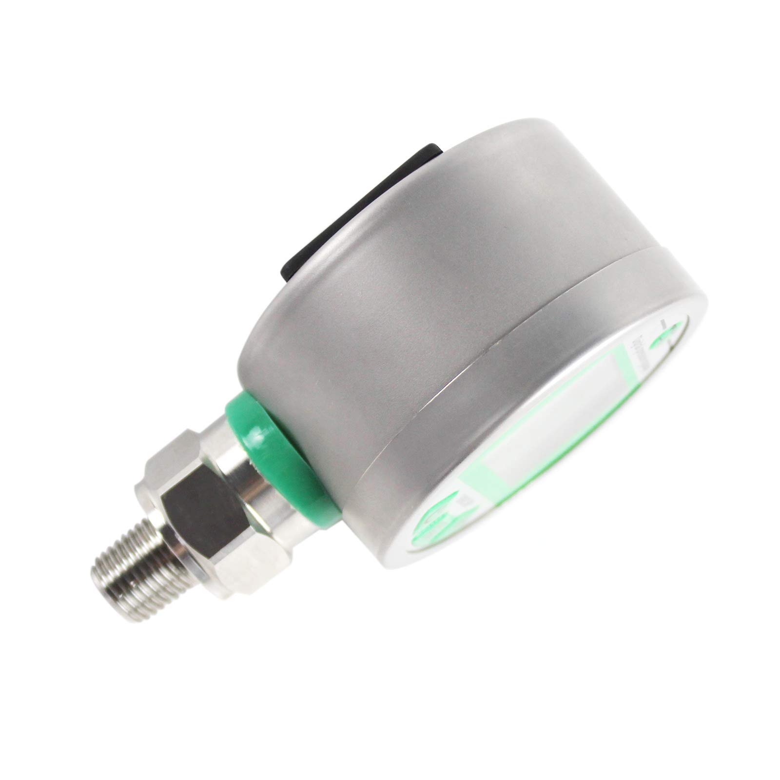 Amazon.co.jp: -0.1-1MPA/145PSI デジタル圧力計 NPT1/4