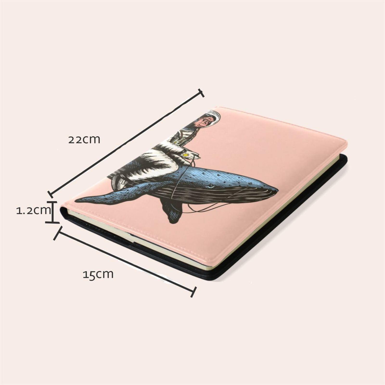 Amazon | Chovvy ブックカバー A5 文庫本 鯨 クジラ 猿 宇宙