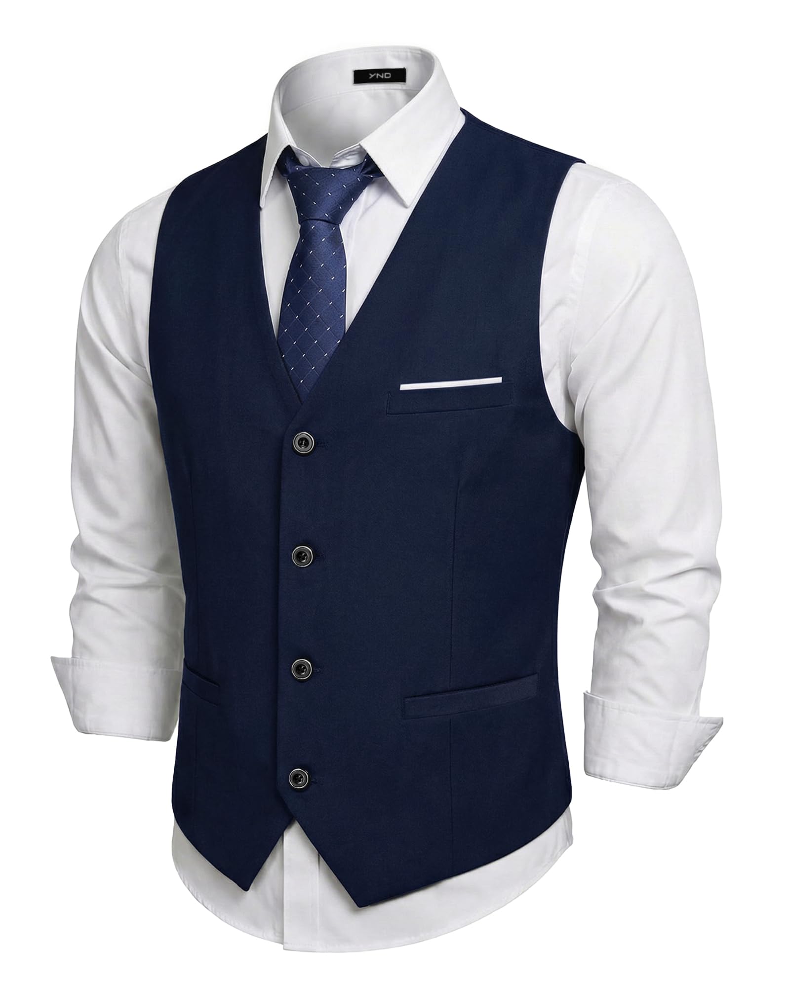 Men's Business Suit Vest Slim Fit Jacket Casual Suit Vests
