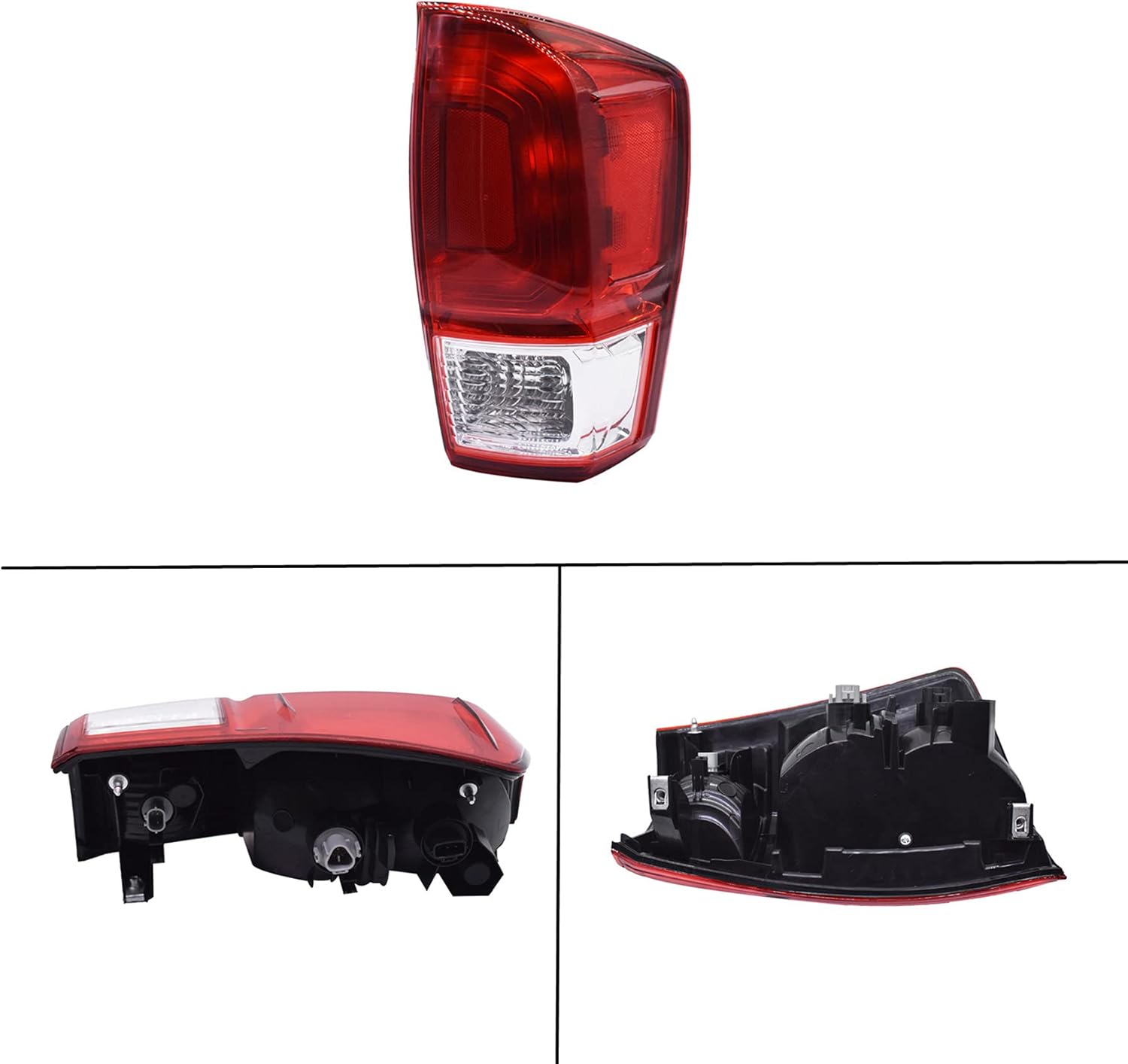 WFLNHB Passenger Right Side Rear Tail Light Assembly Replacement for Toyota Tacoma SR5 2016-2017 8156004170 TO2800197 RH Brake Lamp