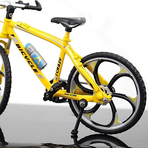 Miniatura 9 de Lynkaye 1 mini bicicleta de montaña con dedo de aleación de zinc, dedo de montaña, mini bicicleta modelo de bicicleta, juguete para niños,