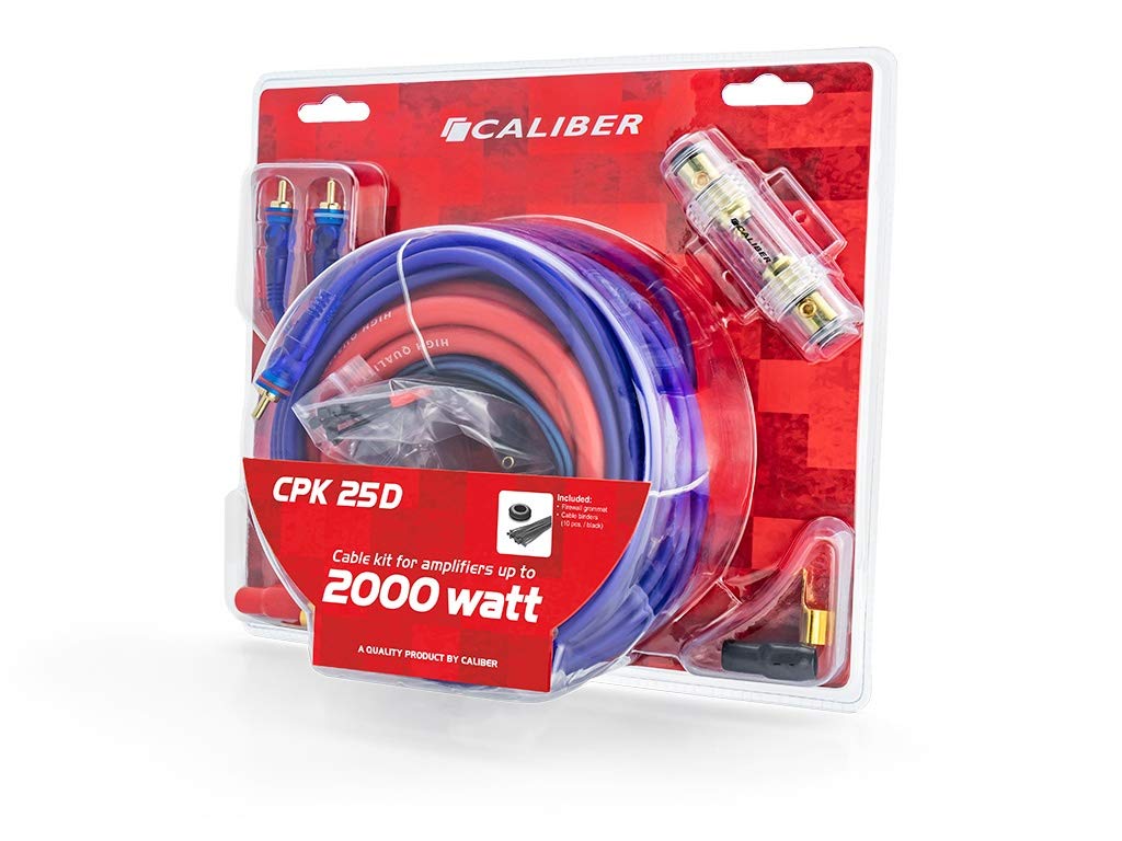 Caliber CPK25D cavo di alimentazione Multicolore 5 m - Cavi elettrici (5 m, Multicolore)