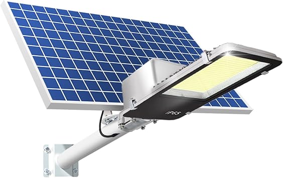 Solar Street Light IP165 waterproof solar street light with pole Can Be Remotely Controlled For Multiple Lighting Modes Easy to install100000-3995LM