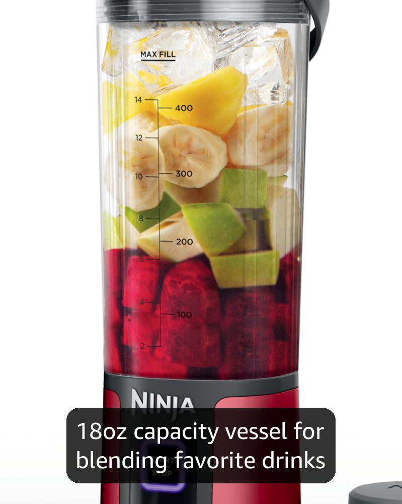 Amazon.com: Ninja Blast Portable Blender & Accessories, Cordless