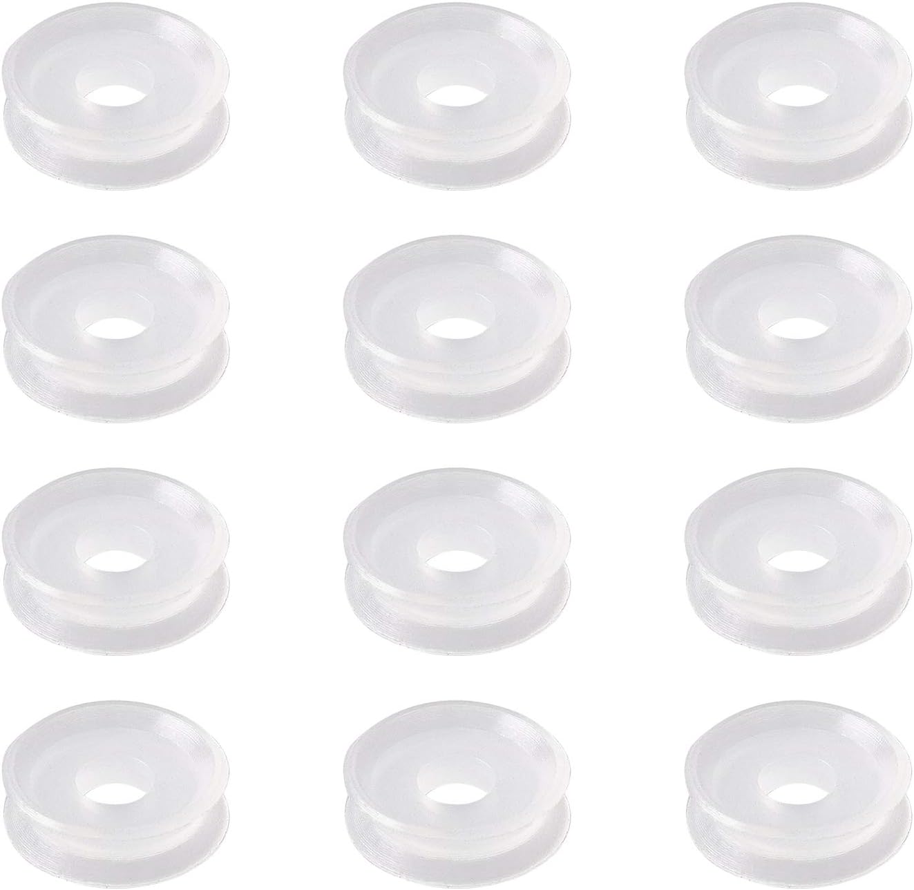 12 Pcs Instapot Replacement Float Valve Gaskets - Float Valve Sealer Compatible with Instant Lux 5, 6 Quart and 8 Qt, Float Sealing Caps Float Valve Silicone Caps