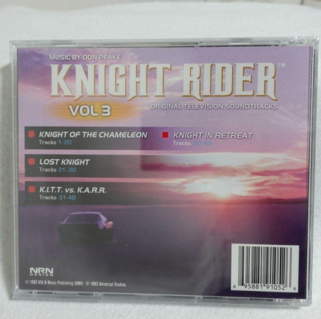 Amazon.co.jp: KNIGHT RIDER ナイトライダー Vol.3 Don Peake