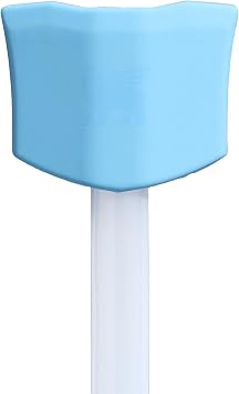 Stanley Quencher Stay Smooth Anti-Pucker Straw Topper 2-Pack | Ergonomic Sip Through Straw Cap for Tumbler with Handle | Silicone Accessory for Drinking Cup | BPA-Free | Sky