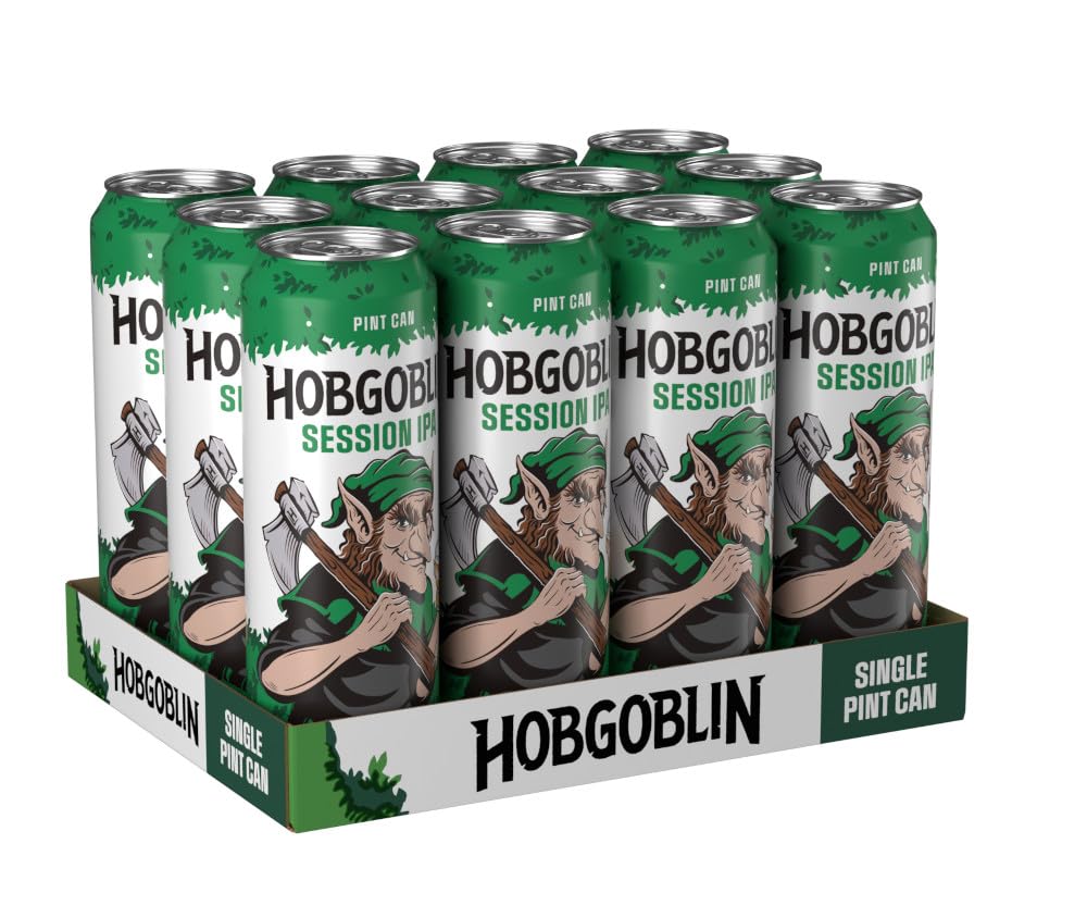 Hobgoblin Session IPA Ale Beer 568ml Can (Pack of 12)