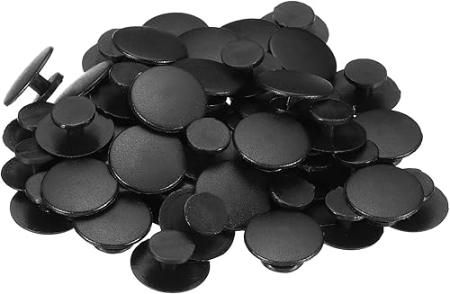 PATIKIL Dije de botón de plástico, hebilla de botón, accesorios de hebilla de botón en la espalda, pulsera de zapatos, decoración para adornos,