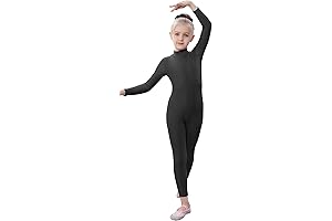 Kids Full Body Suit Spandex Dance Leotard Costume