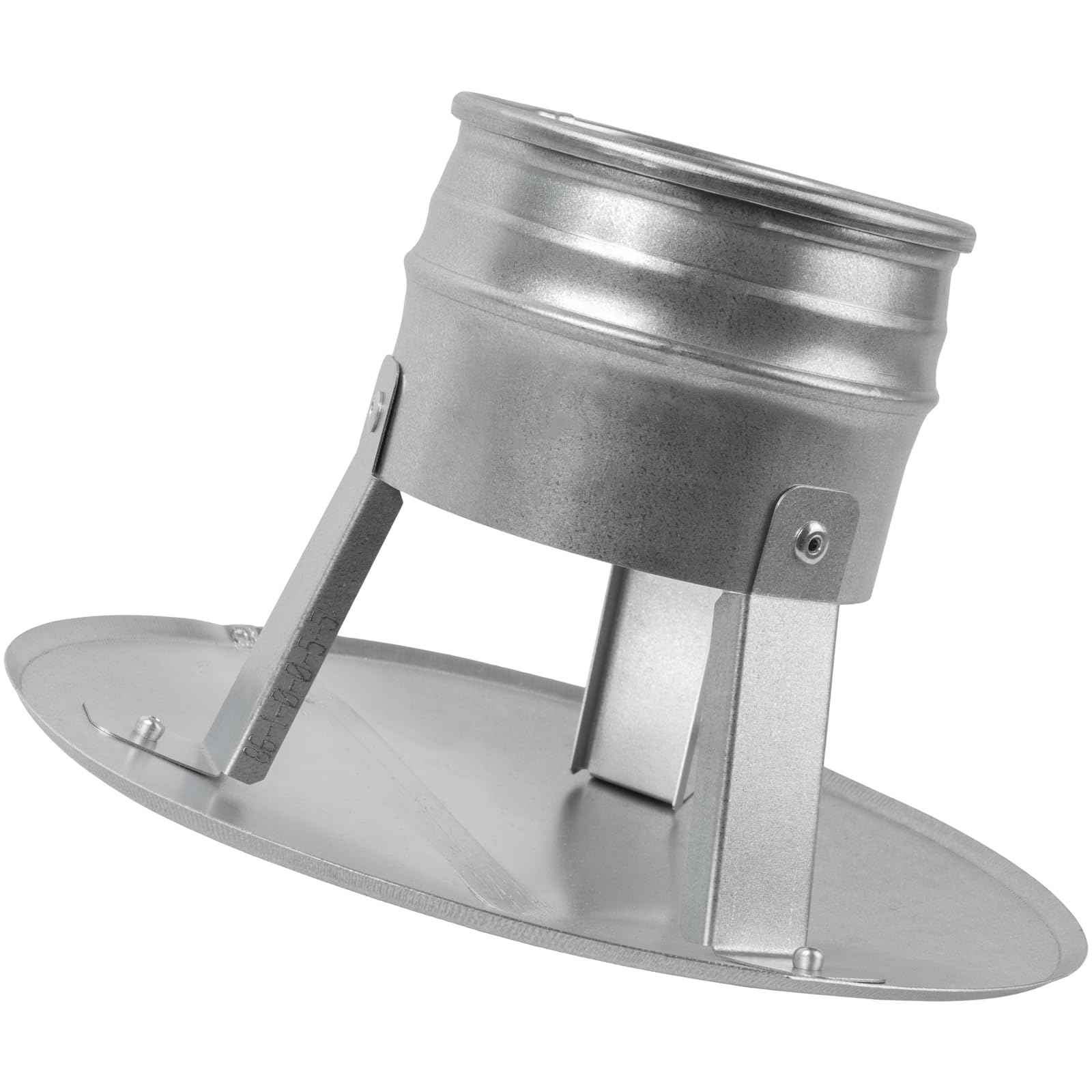 Vent Systems 100 mm / 4" Inch Galvanized Steel Roof Vent Cowl, Pipe Cap for All-Seasons, Stove Pipe Cover with Hat - Image 2