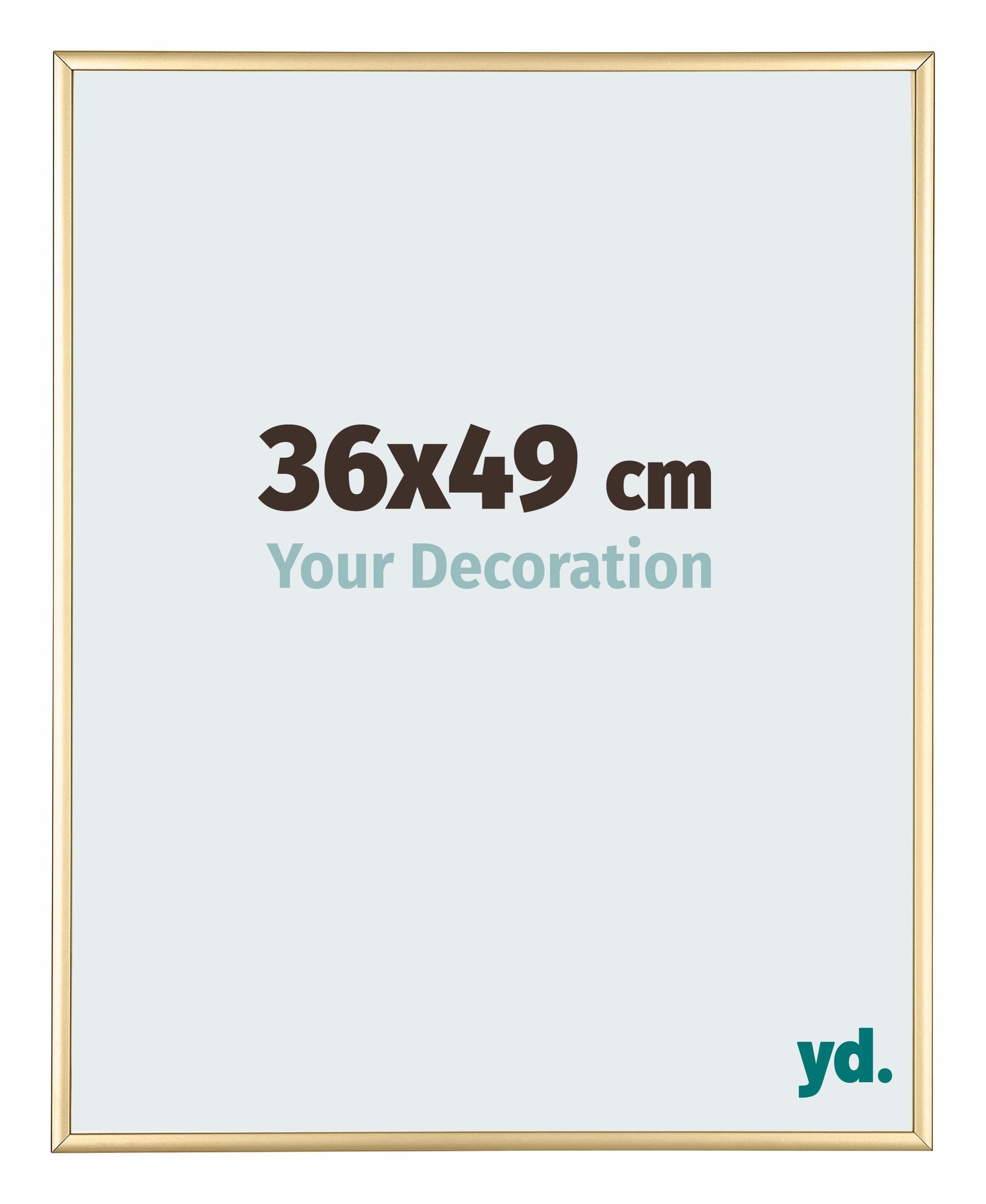 Your Decoration - Puzzle frame 36x49 - Gold - Puzzle frame 500-1000 Pieces - Aluminium Photoframe - Kent โ image 1