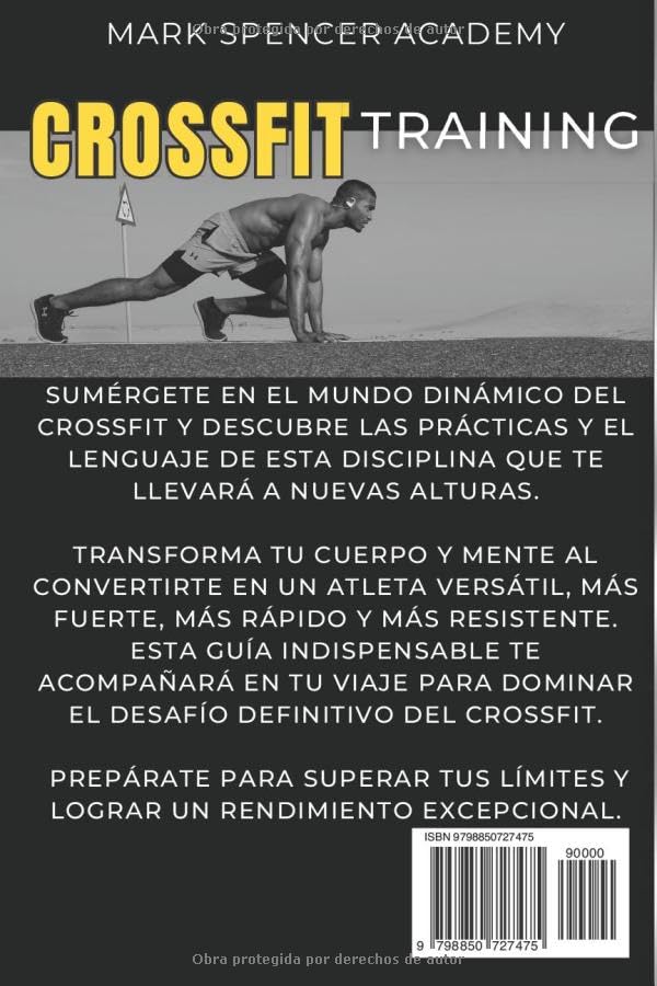 Miniatura 2 de CROSSFIT training construir tus músculos forjar tu mente El manual completo para dominar el Crossfit y transformar tu cuerpo (Spanish Edition)