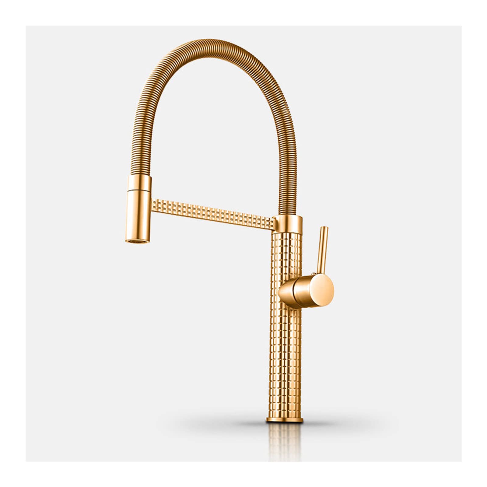 Wiquybml Brass Kitchen Sink Faucet With Telescopic Design And 360 Degree Rotation Single Handle Mixer Taps Deck Mounted