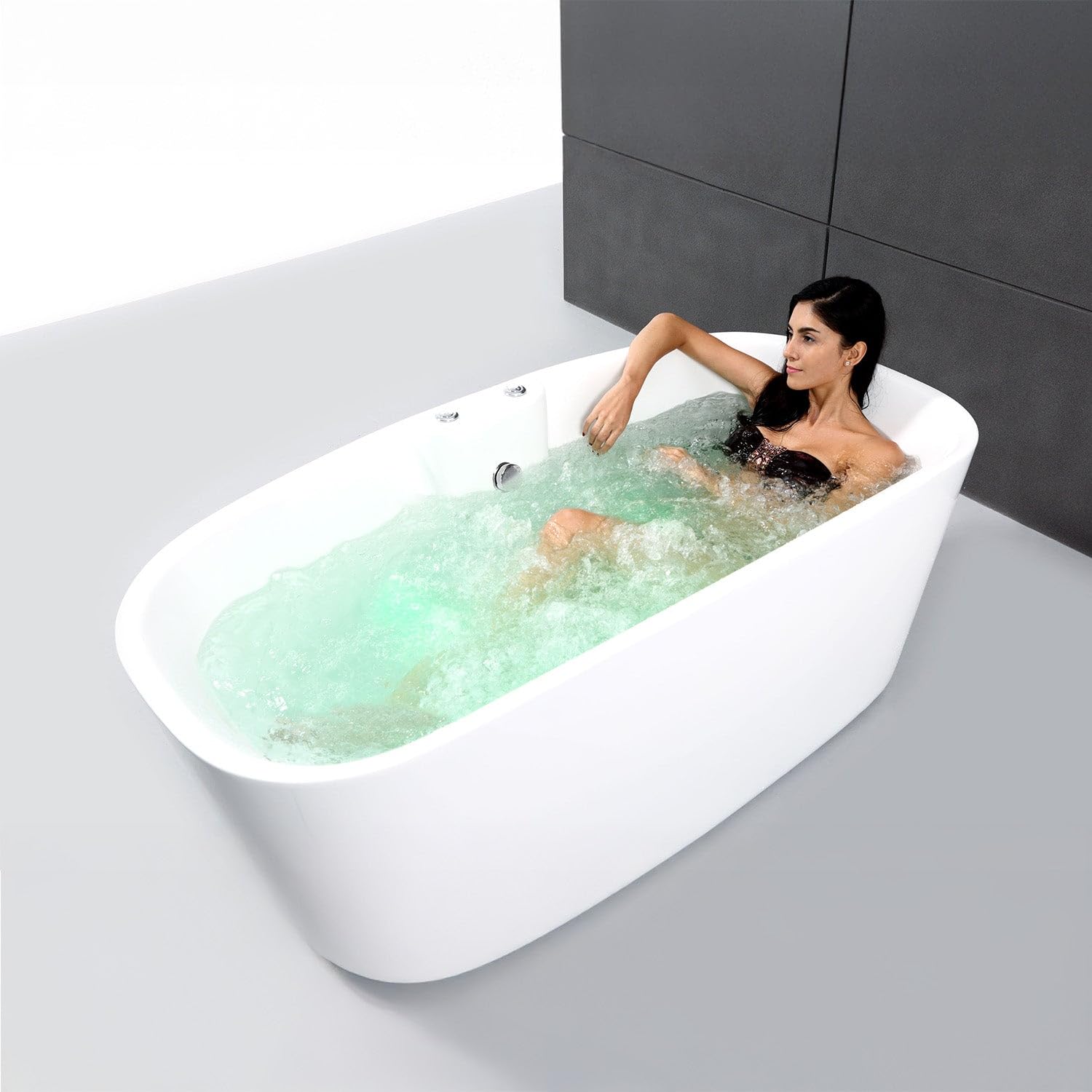 TAO Bulle - Vasca per idromassaggio a isola L170 x l80 cm, by SPALINA