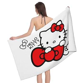 キティ　ハイビスカス　大判　バスタオル 61-BhLpMM8L._UF350,350_QL50_.jpg