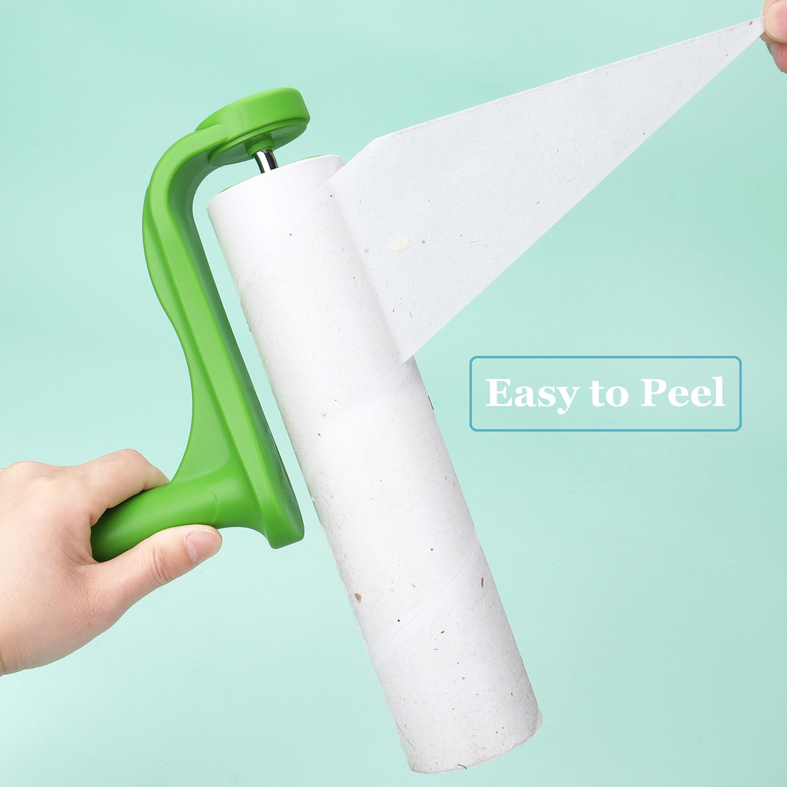 Evercare - Ricariche per rulli grandi per peli di animali domestici, 25,4 cm, design intelligente, 50% in più di rimozione dei peli di animali domestici, 60 fogli per ogni ricarica, 6 confezioni da
