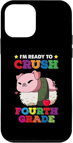 iPhone 12 mini Crush 4th Grade Sushi Pig Zodiac Back to School Case