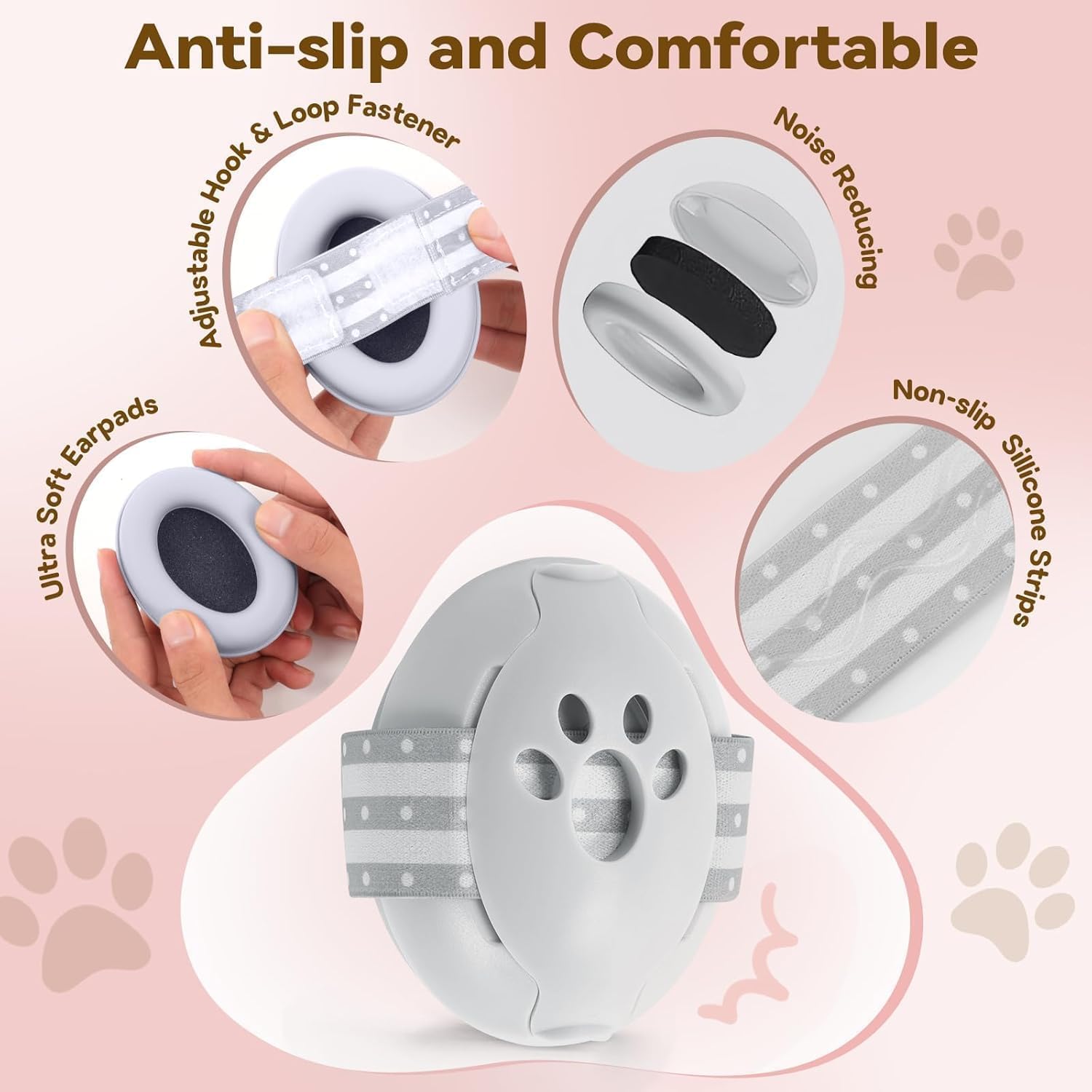 GUKOY Baby Ear Defender for Babies and Toddlers up to 3 Years, CE & UKCA Certified, Noise Reduction Earmuffs - Image 3