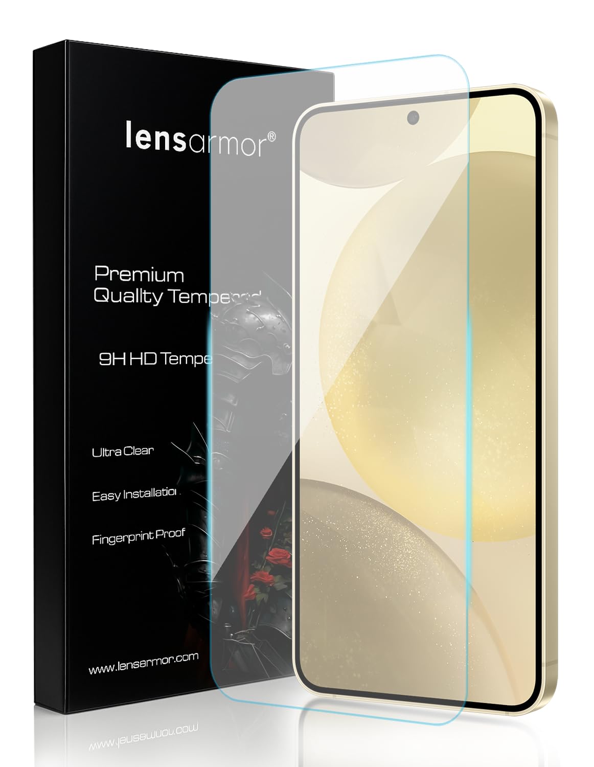 Samsung S24 / S25 Clear Borderless Tempered Glass – Premium Military Grade 9H+ Screen Protector for Galaxy S24 and S25 Series – Ultrasonic Fingerprint Compatible Edge-to-Edge HD Screen Guard-image-27