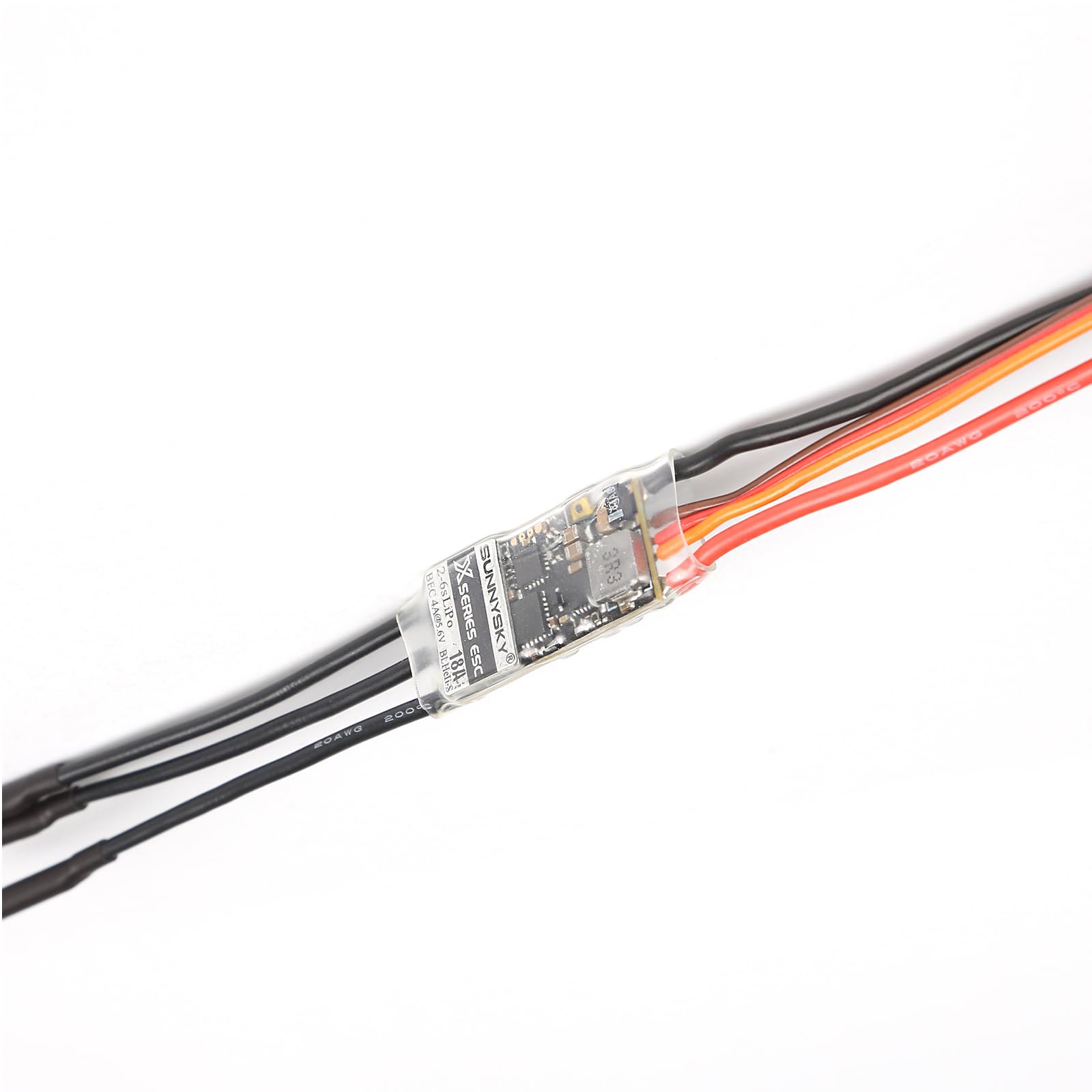 SunnySky X 18A Airplane ESC 2-6S 4A BEC BLHeli_S Program 32Bit 3D 4D F3P