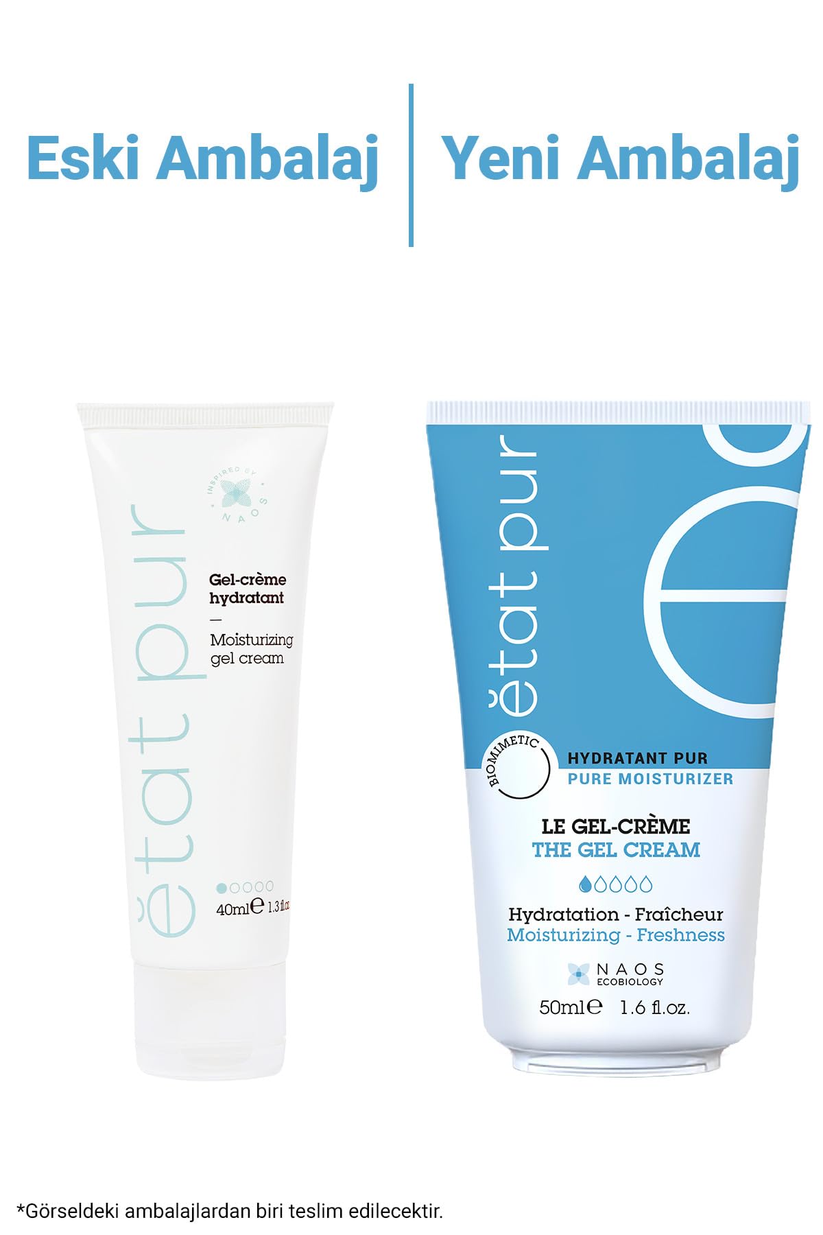 Etat Pur The Gel Cream Karma ve Yağlı Ciltler İçin Jel Dokulu Rahatlatıcı Nemlendirici Yüz Kremi 50 ML