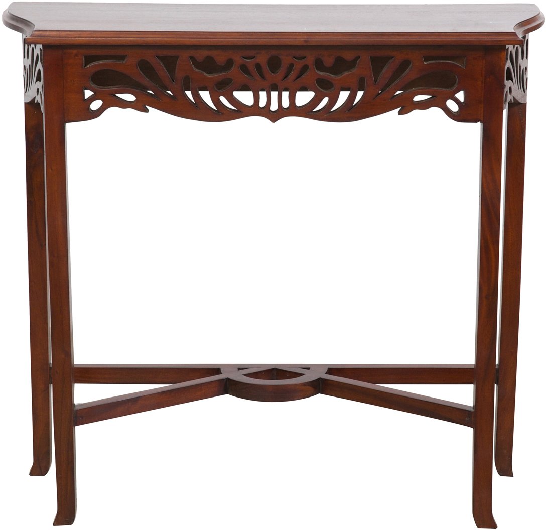 Biscottini Console ingresso - Comodino vintage soggiorno 80x27x75 cm - Comodino camera da letto legno - Tavolino alto - Tavolino Retrò - Tavolini ingresso stretto e alto