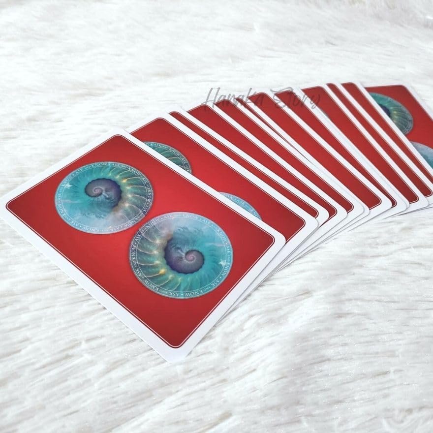 Image of DUNGRANI ENTERPRISE Wisdom of The Oracle Pocket Divination Card Game: A 52-Card Oracle Deck for Love, Happiness, Spiritual Growth, and Living Your Purpose for Adults (Wisdom of The Oracle)
